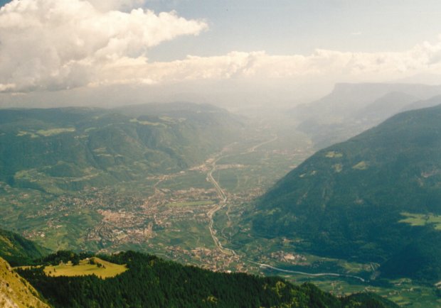 an klaren Tagen sieht man bis zum Himalaya... naja, fast...